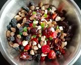 A picture of step 2 of Christmas Fruit Cake.