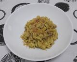 Pas rețetă Paste"Fusilli" cu cremă de mazăre 5 fotografie