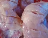 A picture of step 1 of Chicken Steam.