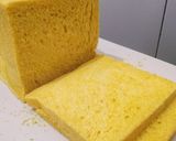 Foto langkah ke 11 dari resep Roti Tawar Labu Kuning / Pumpkin Bread (eggless).