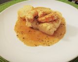 Foto del paso 6 de la receta: Merluza en salsa de langostinos
