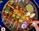 हरियाला पनीर टिक्का रेसिपी चरण 5 फोटो