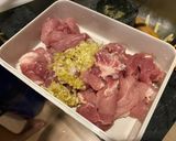 รูปขั้นตอนการทำที่ 1 ของ หมูปลาร้า +แจ่ว 🐷🐽 ง่ายๆ ค่ะ