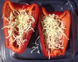 Foto del paso 3 de la receta: Pimiento rojo con huevo