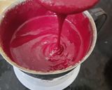 A picture of step 2 of Oatmeal Pancake with Fresh Cream and Beetroot Eggless.