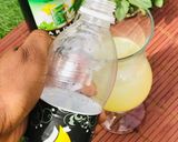A picture of step 4 of Mint lemonade.