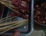 Foto langkah ke 2 dari resep Sate daging sapi.