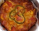 A picture of step 13 of Pizza cake.