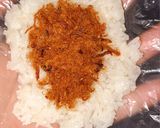Foto langkah ke 2 dari resep Lemper isi Abon Pedas Endesss.