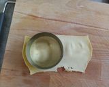 A picture of step 7 of Open Raviolo with Béchamel and Mushrooms.