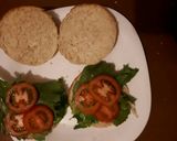 A picture of step 4 of Home made Burger.