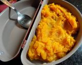 Foto del paso 2 de la receta: Puré de zapallo y arroz salteado