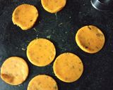A picture of step 3 of BesanKiPapdi.