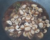 Foto langkah ke 4 dari resep Bistik Sapi Jamur.