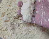 A picture of step 1 of Besan Mathri.