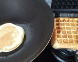 Foto langkah ke 5 dari resep Waffle Belgia&pancake ala caffe takaran sendok(Adonan 2in1).