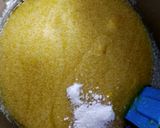 A picture of step 3 of Mango Sooji Cake.