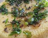 A picture of step 5 of Dhokla.