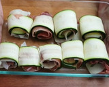 Foto del paso 3 de la receta: ROLLITOS DE Calabacín, Jamón SERRANO Y QUESO