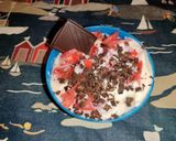 Foto del paso 4 de la receta Smoothies de yogur, sandía y pepitas de chocolate
