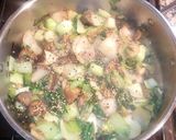 Foto del paso 7 de la receta: Pechito de Cerdo con Manta Horneado (acompañado de Vegetales)