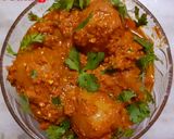 A picture of step 8 of Dum Aloo.