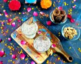 A picture of step 7 of Walnut Fig Thandai.