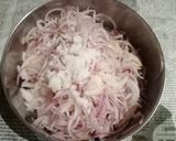 A picture of step 1 of Onion fritters.