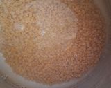 A picture of step 11 of Jini dosa with sambhar.