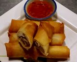 รูปขั้นตอนการทำที่ 7 ของ ปอเปี๊ยะไก่ทอด