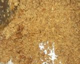 A picture of step 2 of Aata & ghee ka Punjabi halwa.