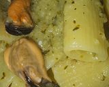 Foto del paso 8 de la receta: Rigatoni con Salsa de Calabacin y Mejillones