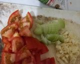 Foto langkah ke 1 dari resep Sayur Lodeh Tempe Merah Bumbu Tumis.