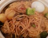 Jollof spaghetti with mushrooms and broccoli recipe step 4 photo