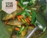 Foto langkah ke 4 dari resep Gurame acar kuning.