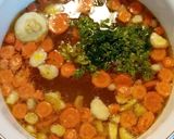 Zöldséges bableves recept fázis 1 fotója