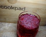 A picture of step 3 of Chia drink.