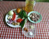 Foto langkah ke 1 dari resep Resep Cumi Cabe Ijo.