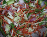 वेज चाउमीन (veg chowmein recipe in Hindi) रेसिपी चरण 3 फोटो