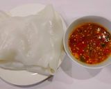 Hình bước làm 1 của món Mì lá chấm mắm nêm