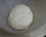 A picture of step 7 of Salsa chicken cheese bread.