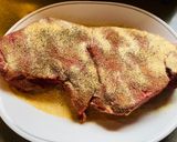 A picture of step 2 of Meat 🥩 and Potato 🥔 Casserole.
