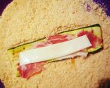 A picture of step 3 of Zucchini and Bacon Roll-Ups.
