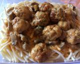 Bakonyi húsgombóc, spagettivel recept fázis 5 fotója