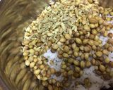 A picture of step 2 of Kadala curry.