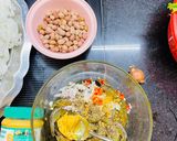 Hình bước làm 2 của món Mì Quảng Tôm -Mực