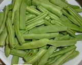 乾扁四季豆的食譜步驟1照片