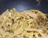 Foto del paso 6 de la receta: Macarrones al coliflor, champiñones y crema de trufa