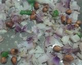 A picture of step 3 of 15 minutes Jowar flour 'Ukadpendi'.
