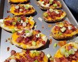 A picture of step 6 of Twice Baked Potato Skins.